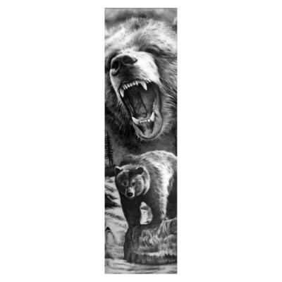 Grizzly Griptape ''Kodiak'' Skateboard Grip Tape (Black) Griptape