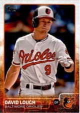 2015 David Lough #290 Baseball Card (Topps)
