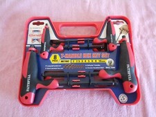 Faithfull 8 Stück T-Griff Sechskantschlüssel Set. Neu Versiegelt.