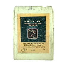 Johnny Cash and the Tennessee Two Original Golden Hits 8-Track Tape Sun Untested