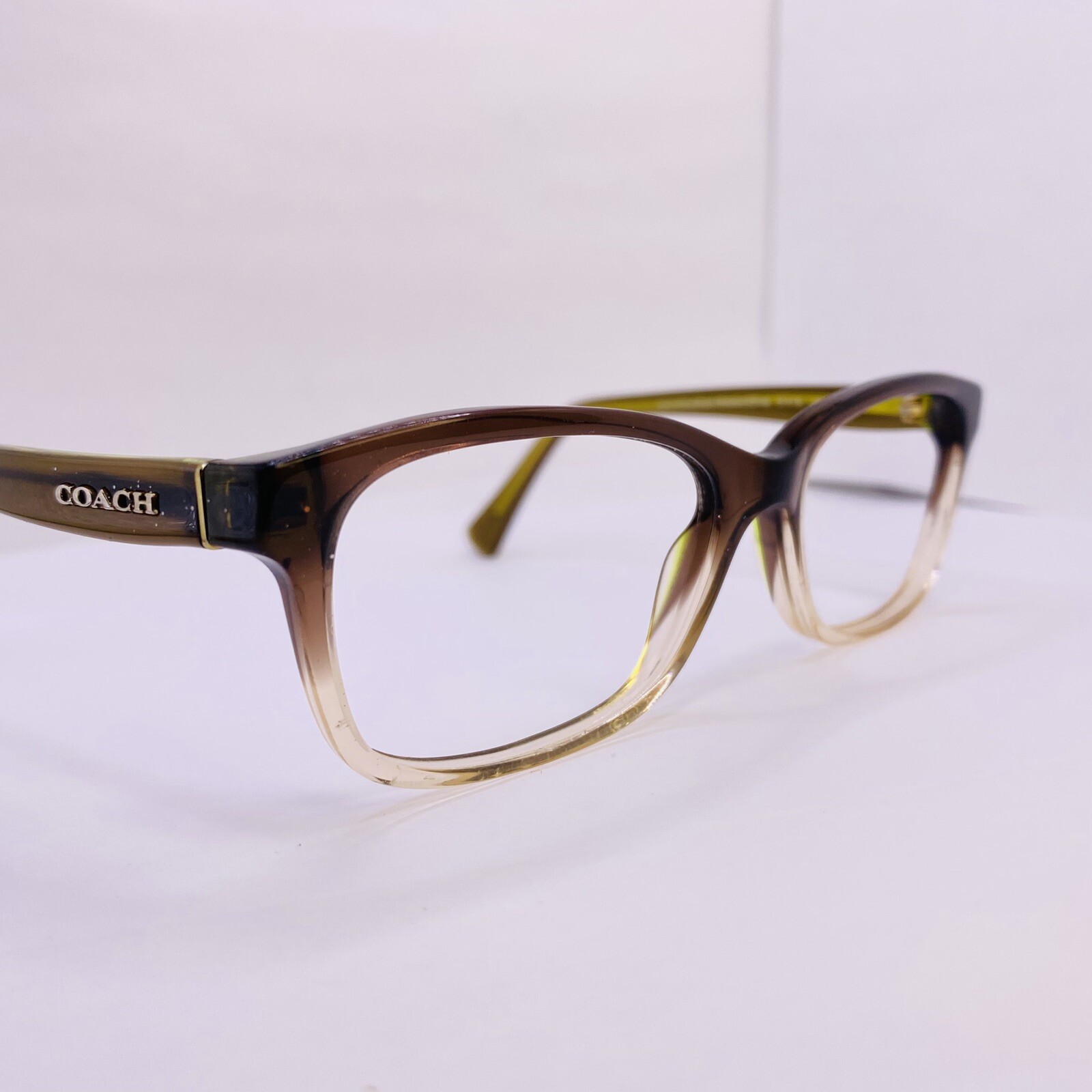 Coach Eyeglasses Sunglasses HC 6089 5400 51 [] 16 135 MM Olive Brown Gradient thumbnail 2