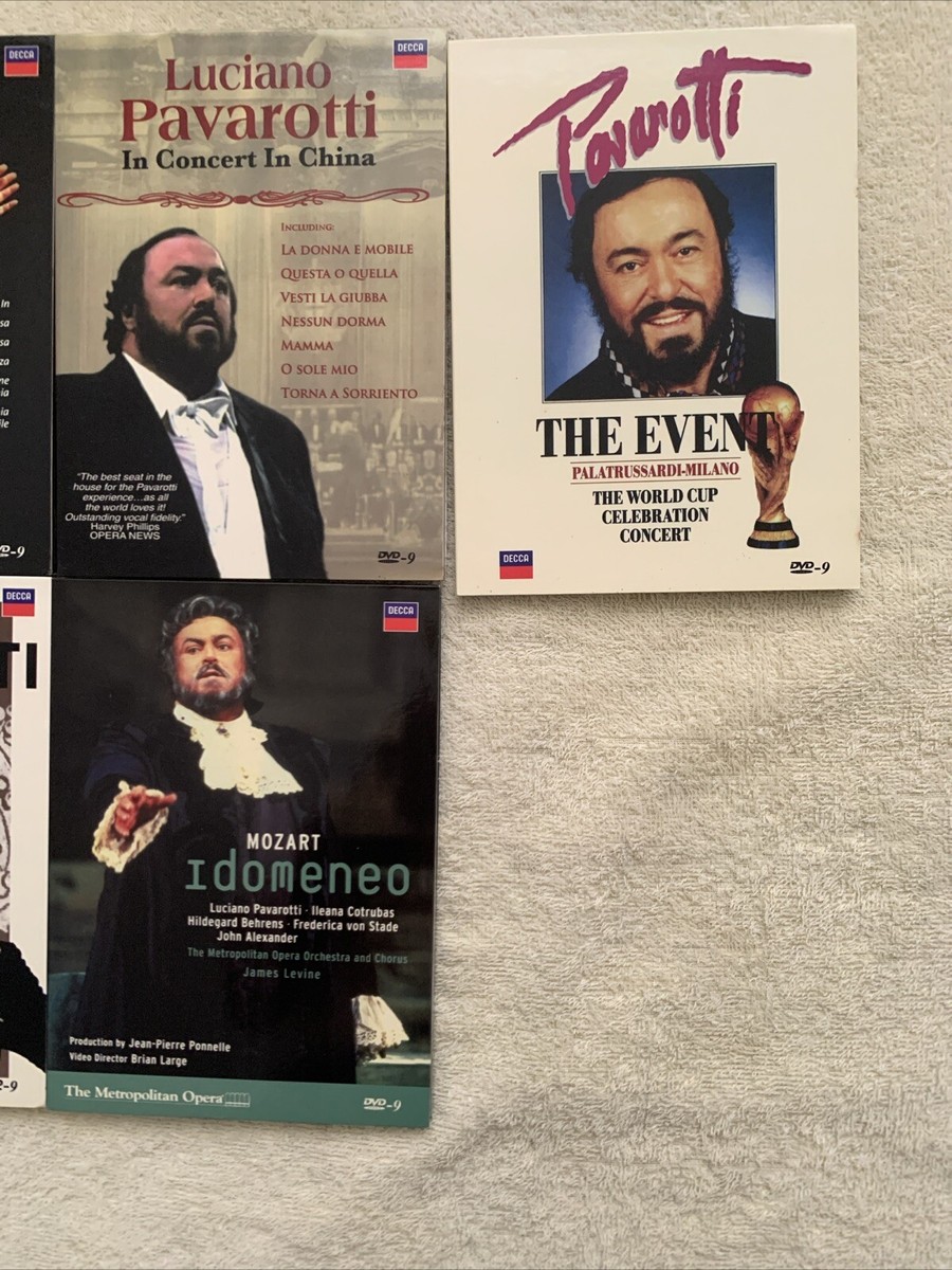 パヴァロッティ DVD BOX Pavarotti Box Set 32 pieces DVD Japan compact disc | eBay