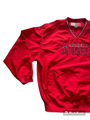 Vintage Nike MLB Anaheim Angels Center Swoosh Herren Windbreaker Jacke Größe XXL. - Bild 10 von 11