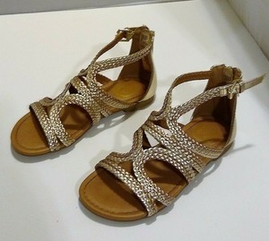 cute gold sandals