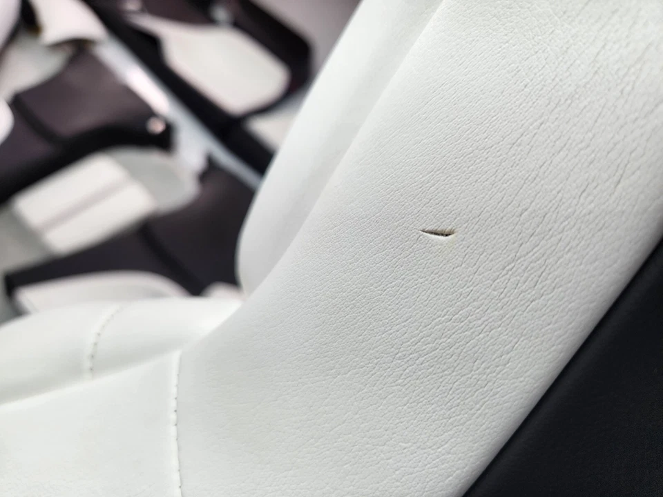 ✅16-20 OEM Tesla S полный комплект внутренних сидений с дверными картами отделка подлокотник белый - Изображение 4 из 4