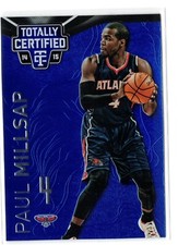 2014-15 Panini Totally Certified Platinum PAUL MILLSAP BLUE #20 HAWKS /149