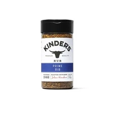 Kinder's Prime Rib Rub Seasoning Large 7.8 oz BBQ Beef  Pork Lamb Spice
