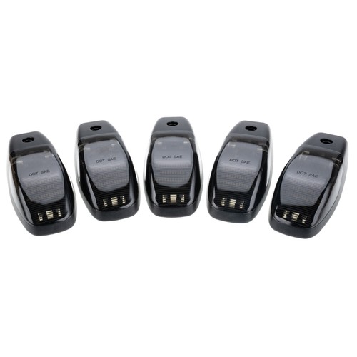 5PCS LED Top Roof White Lights Smoke Lens for 2019-2024 Ram 2500 3500 4500 5500 - Picture 7 of 11