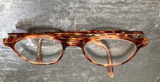 ORA PRESIDENT Eyeglass Frame Round 47/20 Amber Tortoise K