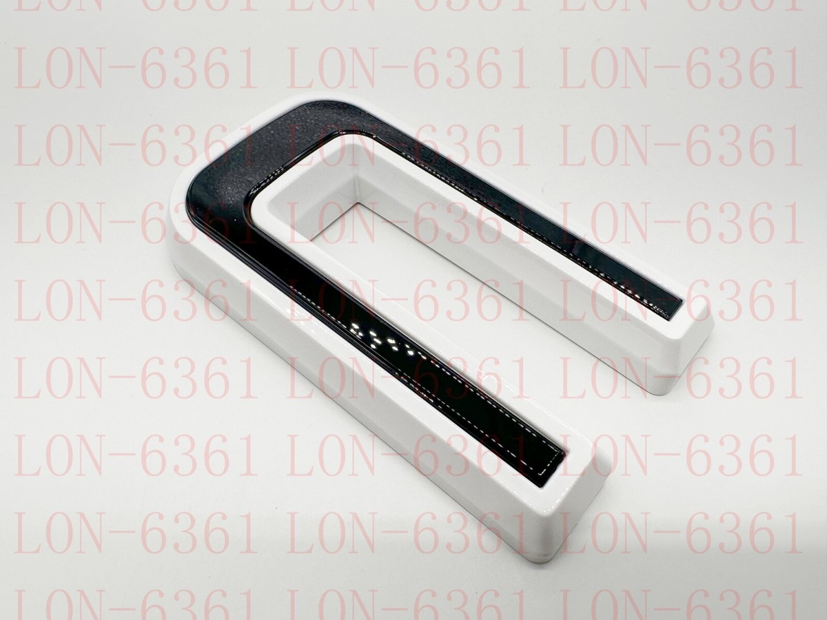 2021-2023 GMC YUKON YUKON XL Front Rear Tailgate Black white OVERLAY Emblem