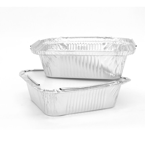 Aluminum Foil Food Containers with Lids – Disposable Foil Trays for Takeaway - Picture 15 of 68