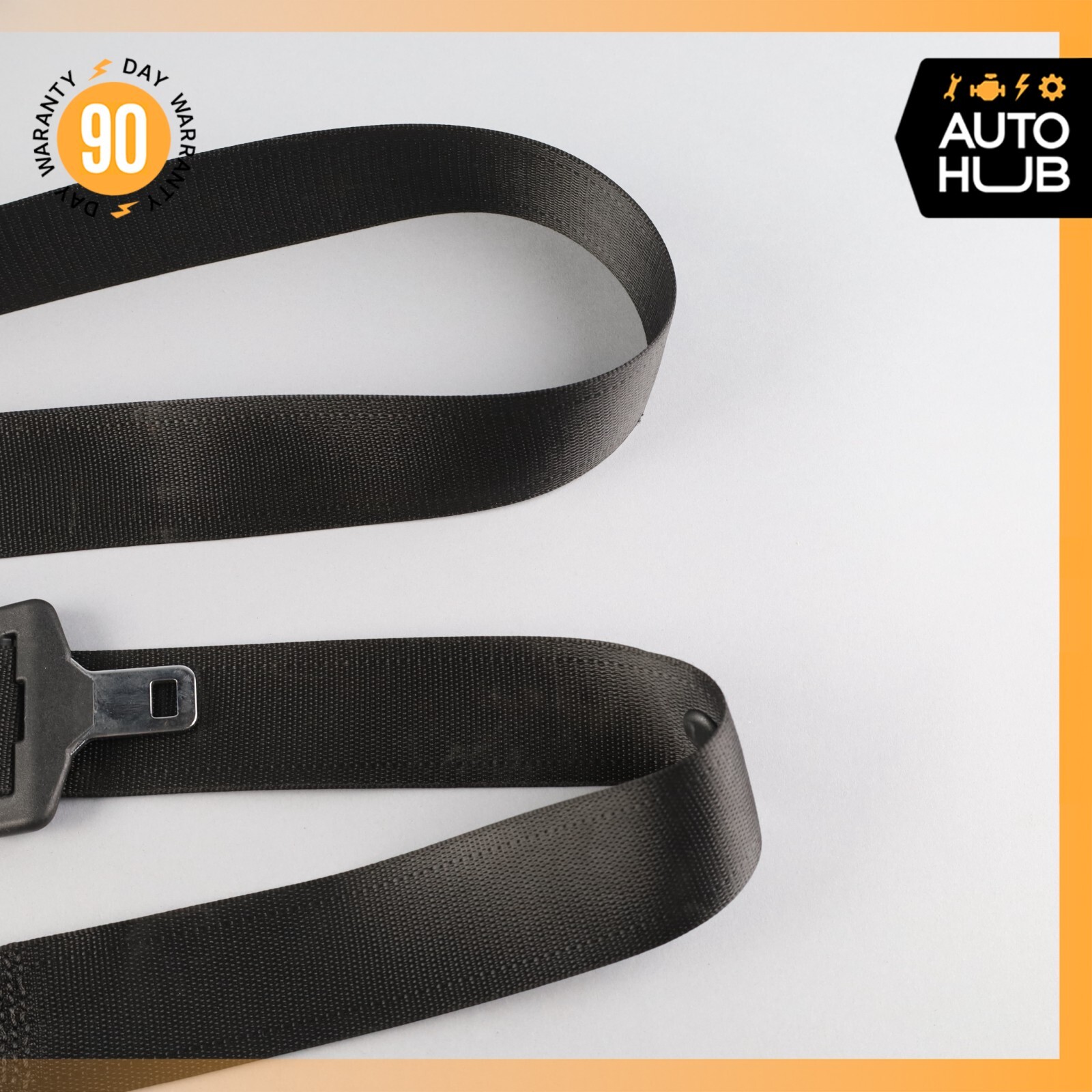 03-08 Maserati Quattroporte M139 Front Right Side Seat Belt Black OEM