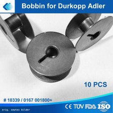 10 x Spule Bobbin for Durkopp Adler 167 PFAFF 545/1245 541 546 551 555