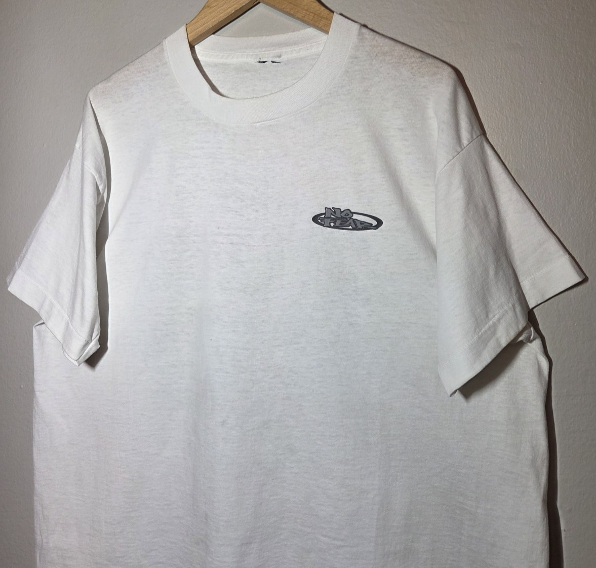 Vintage No Fear Tee 90s Y2K USA Racing Cars Sports Champion Fast Logo View 4