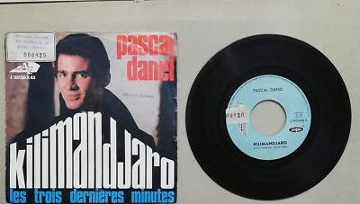 84655 45 U/min - 7'' - Pascal Danel - Kilimandscharo - Disc'AZ 1967