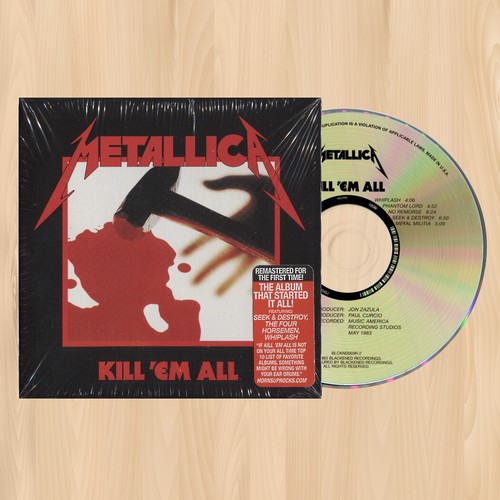 METALLICA Kill 'Em All (Remastered) CD The Four Horsemen SEEK & DESTRY      0128 - Picture 1 of 3