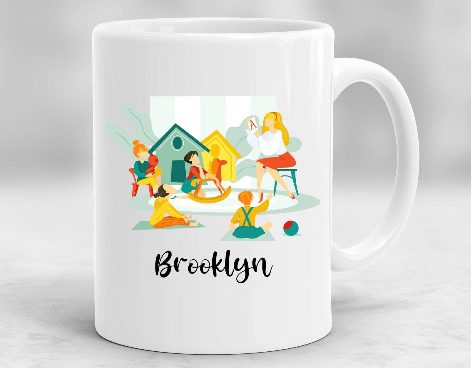 Personalized Preschool Teacher Mug Preschool Teacher Cup Preschool Teacher Gift