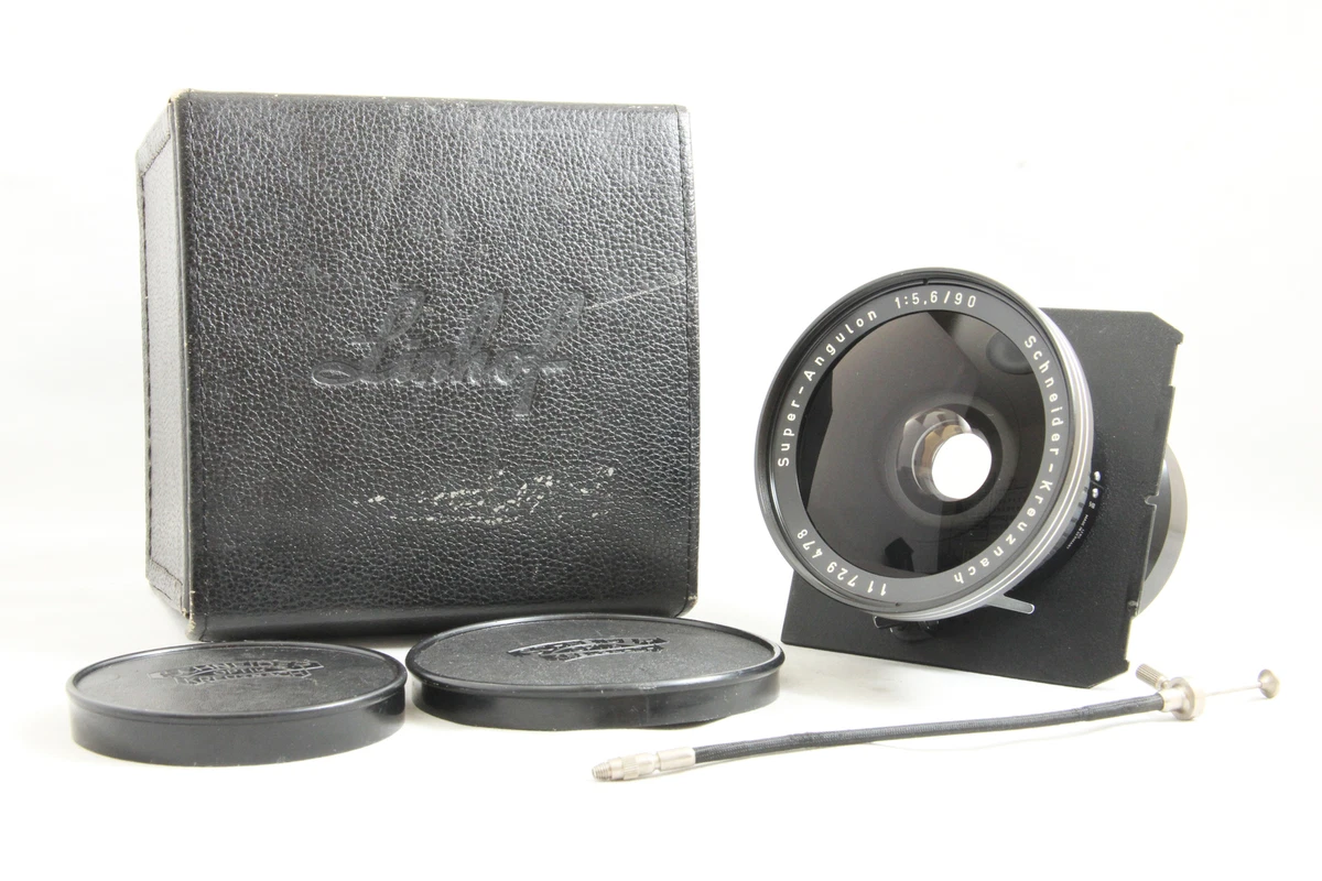 Schneider Super-Angulon 90mm Focal f/5.6 Camera Lenses for sale | eBay