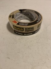 3M Scotch Masking Tape For Production Painting 1-1/2" x 60 Yards 2020