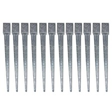 Bodenhülse Einschlaghülse 12x 91x91x900mm Pfostenträger Einschlagbodenhülse