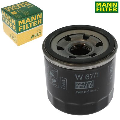 MANN FILTER W 67/1 ÖLFILTER FÜR FORD ECONOVAN KIA MAZDA HONDA NISSAN HYUNDAI