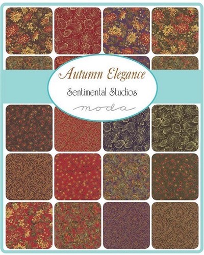 Moda "Autumn Elegance" Layer Cake 42 10" Quilt Fabric - Sentimental Studios - Picture 2 of 5