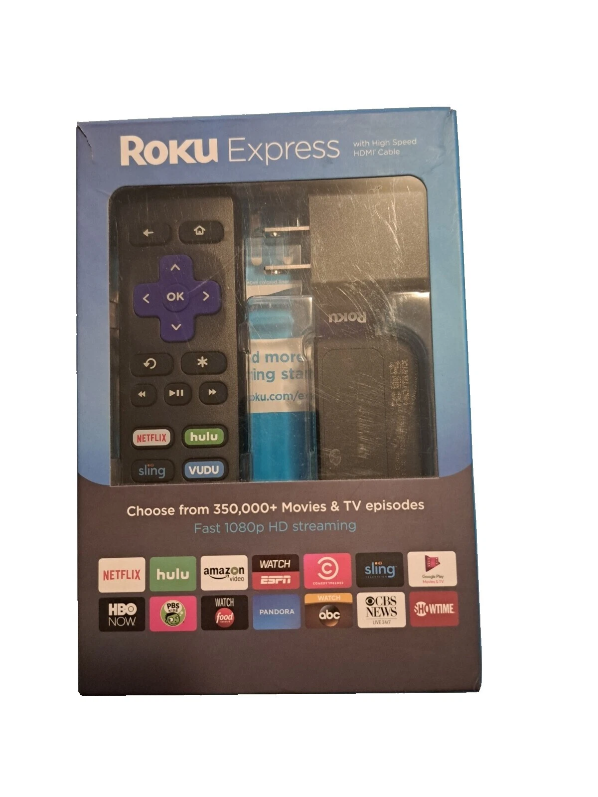Roku Express 3700 Internet de casa y streamers multimedia