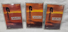 Country Classic RETRO country music audio Tapes 1 , 2, 3 CASSETTE GREAT SONGS