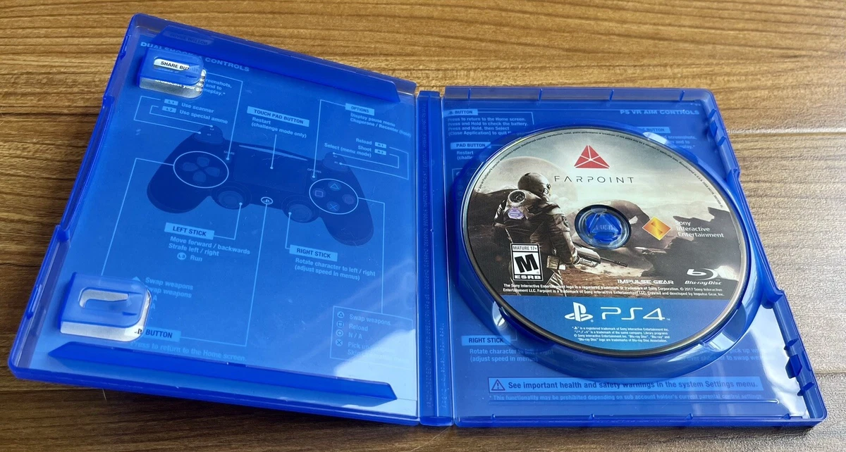 Sony PS4 PlayStation VR Farpoint Shooter Game 711719506157 eBay