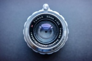 Tanaka Kogaku Tanar W 35mm f:3.5 1955 Leica thread CLA’d  Oct 23 Rare & Exc+
