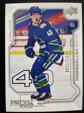 20-21 UD Extended Hockey Pros And Prospects PP-25 Eli’s Pettersson /1000