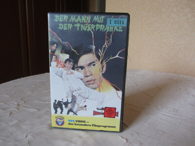 DER MANN MIT DER TIGERPRANKE   VPS  Video VHS  Rariät