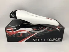 NEW COBB SHC DRT *Ti* TITANIUM Rails White Saddle NEW IN BOX 214 Grams!