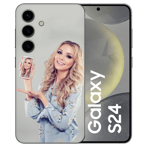 Silicone TPU protective mobile phone case bag for Samsung Galaxy with name photo print - Picture 14 of 213