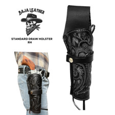 Western Holster for Revolver  Hip Draw  Leather Cowboy Holster 22 38 357 44 45