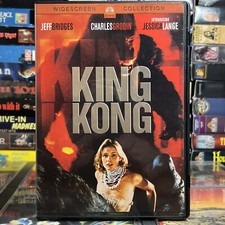 King Kong 1976 DVD Jessica Lange Jeff Bridges Charles Grodin Sci-Fi Ape Horror