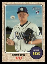 2017 Topps Heritage #645 Chih-Wei Hu