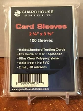 10000 Case Pro BCW Guardhouse Shield Ultra Soft Penny Sleeves Trading 100 packs