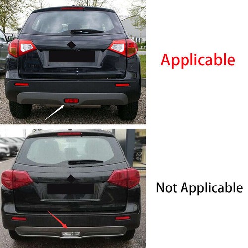 Marco de luz antiniebla trasera ABS cromado 1 pieza apto para Suzuki Vitara 2016-2020 - Imagen 5 de 7