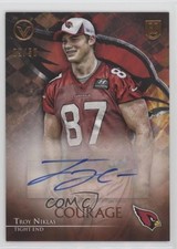 2014 Topps Valor Auto Courage 3/50 Troy Niklas #VA-TN Auto 0v1