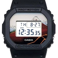 G-SHOCK CASIO DW-5600KHSH25-1 Katsushika Hokusai Thirty-six Views of Mt. watch