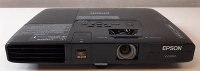 Epson PowerLite 1761W H478A LCD Projector 63 Lamp Hours HDMI WXGA 3LCD - Tested