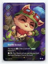 Riftbound Origins Teemo Swift Scout Overnumbered 307/298 English — live eBay listing