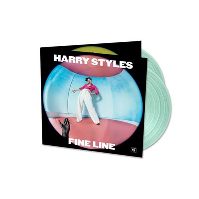 HARRY STYLES - Fine Line Limited Edition Coke Bottle Green Vinyl Record 2LP