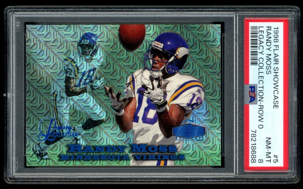 1998 Flair Showcase #5 Randy Moss Legacy Collection Row 0 /100 