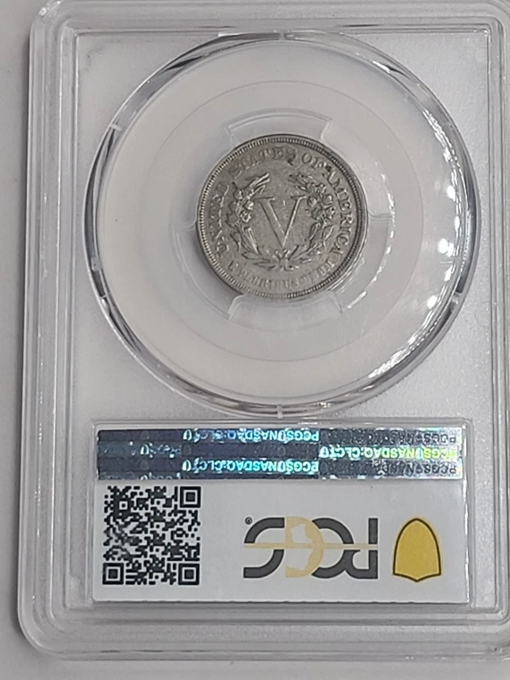 1883 Liberty v Nickel No Cents XF40 PCGS - Image 3 of 4