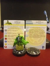 Heroclix Parallax (Kyle Rayner) #055 SR & Despotellis #099 LE War of Light Set