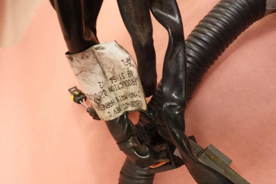 Harley Davidson Dyna Street Bob 2007-2011 FXDBI arnés de cable principal telar de cableado Foto 3 de 4