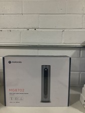 Motorola MG8702 Ultra Fast Cable Modem  Wi-Fi Router-Black NEW