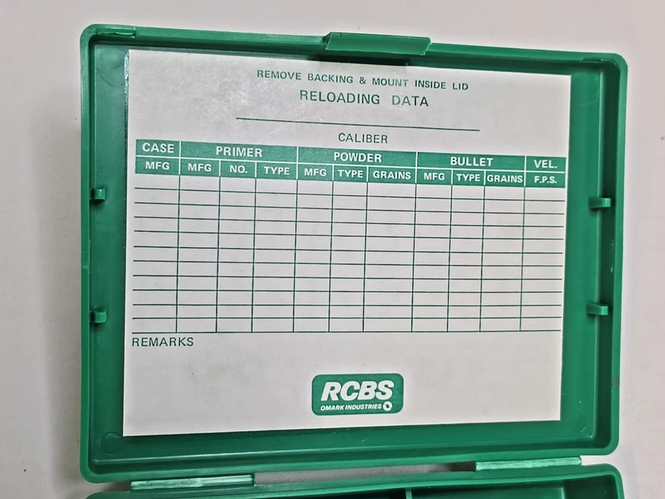 Juego de troqueles de longitud completa RCBS - Grupo D - Cartucho de rifle de cuello de botella 6,5-06 Foto 2 de 4